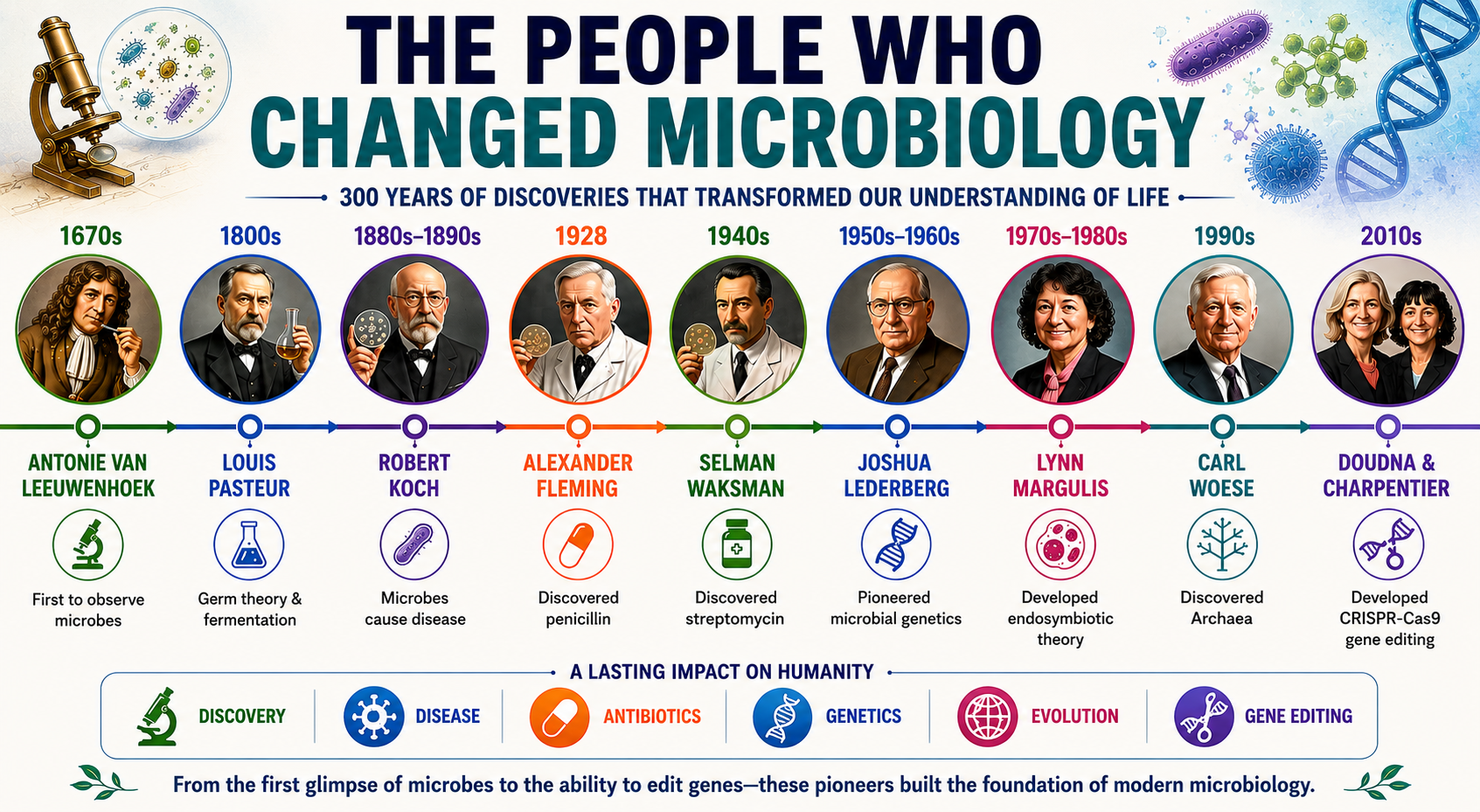 300 yrs microbiologists