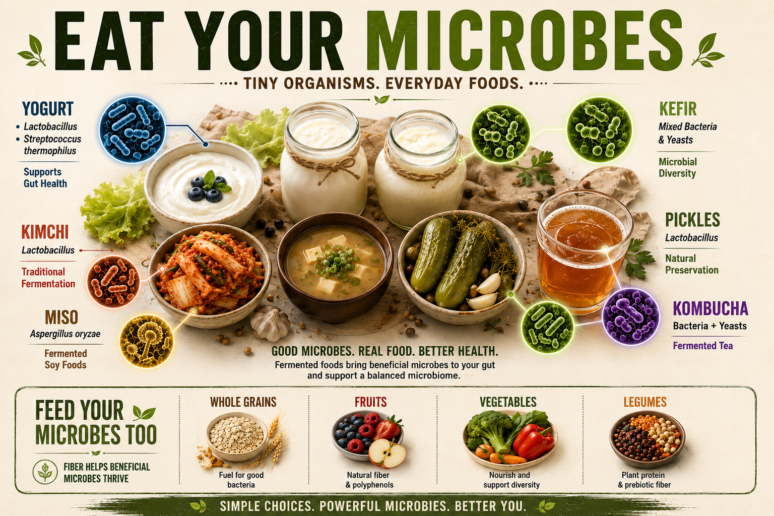 Eat your microbe